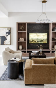Modern Living Room Lakewood Ranch Renovation